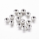 Round Vintage Style Antique Silver Tone Spacer Beads US-X-LF1078Y-NF-1