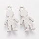 304 Stainless Steel Charms US-STAS-Q201-T127-2