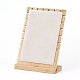 Bamboo Necklace Display Stand US-NDIS-E022-03-1