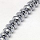 Electroplate Non-magnetic Synthetic Hematite Beads Strands US-G-J160-E-01-3