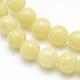 Natural Mashan Jade Round Beads Strands US-G-D263-10mm-XS06-2