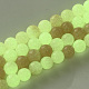 Synthetic Luminous Stone Beads Strands US-G-T129-12A-4