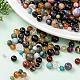 Natural Mixed Gemstone Beads US-G-K266-06-4
