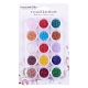 15 Color Mixed Faceted Bicone Grade AAA Transparent Glass Bead Sets US-GLAA-PH0001-01-4