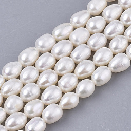 Grade AA Natural Cultured Freshwater Pearl Beads Strands US-PEAR-Q015-036A-01