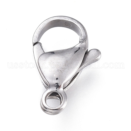 316 Surgical Stainless Steel Lobster Claw Clasps US-STAS-M281-01P-F-1