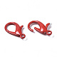 Spray Painted Eco-Friendly Alloy Lobster Claw Clasps US-PALLOY-T080-06B-NR-5