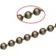 PandaHall Elite 5 Yard Brass Ball Chains US-CHC-PH0001-11AB-FF-4