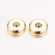Real 18K Gold Plated Brass Spacer Beads US-X-KK-E702-13G-NF-1