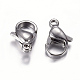 304 Stainless Steel Lobster Claw Clasps US-STAS-G035-B-1