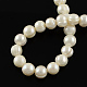 Grade A Natural Cultured Freshwater Pearl Beads Strands US-SPPA006Y-1-2
