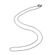 304 Stainless Steel Cable Chain Necklaces US-STAS-O053-11P-3