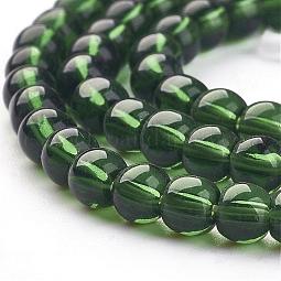 Glass Beads Strands US-GR4mm18Y