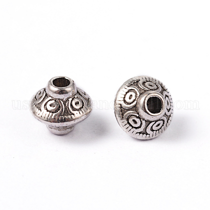 Tibetan Style Alloy Spacer Beads US-LF1152Y-NF-1
