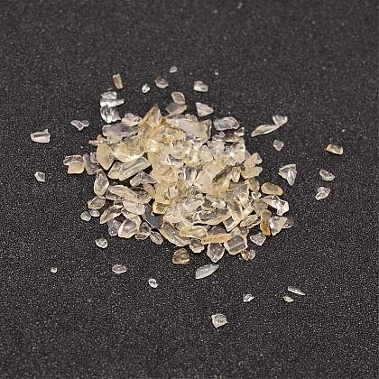 Natural Citrine Chip Beads US-G-L453-02-1