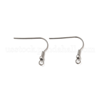 304 Stainless Steel Earring Hooks US-STAS-D448-037P-1