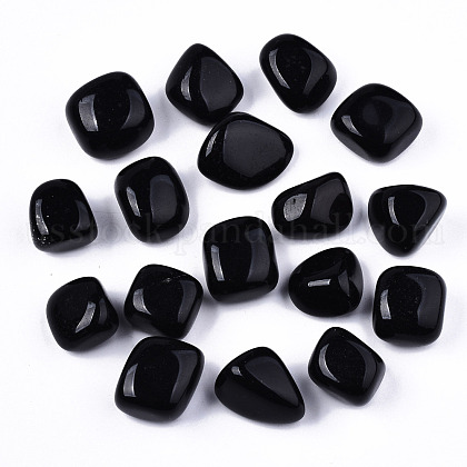 Natural Black Obsidian Beads US-G-N332-001-1