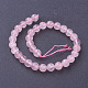 Natural Rose Quartz Beads Strands US-G-C076-6mm-3-2