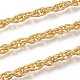 Brass Rope Chains US-CHC-M020-08G-1