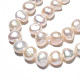 Natural Cultured Freshwater Pearl Beads Strands US-PEAR-N014-08A-4