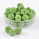 Pave Disco Ball Beads US-RB-H258-8MM-214-1