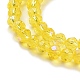Electroplate Glass Beads Strands US-EGLA-A034-T6mm-L02-3