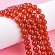 Natural Carnelian Beads Strands US-G-C076-8mm-2A-6
