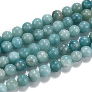 Natural Amazonite Beads Strands Grade A+ US-G-J388-01