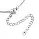 304 Stainless Steel Necklaces US-NJEW-E080-11P-2
