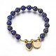 Natural Mixed Gemstone Beads Stretch Bracelets US-BJEW-MSMC002-31-2