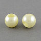 ABS Plastic Imitation Pearl European Beads US-MACR-R530-12mm-A61-1