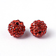 Pave Disco Ball Beads US-RB-A130-10mm-18-2
