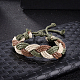Unisex Adjustable Braided Leather Cord Bracelets US-BJEW-BB15532-10