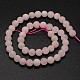 Natural Rose Quartz Beads Strands US-G-D670-10mm-2