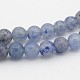 Natural Blue Aventurine Round Beads Strands US-G-N0120-08-4mm-1