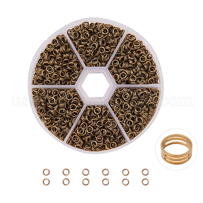 Iron Split Rings Sets US-IFIN-PH0001-4mm-12AB-1