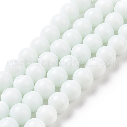 Glass Beads Strands US-GR10mm26Y-1