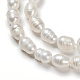 Natural Cultured Freshwater Pearl Beads Strands US-PEAR-L001-02-3