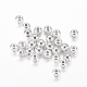 Silver Color Plated Tibetan Style Round Spacer Beads US-X-LF1078Y-S-1