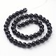 Synthetic Black Stone Beads Strands US-GSR4mmC044-3