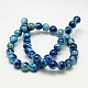 Natural White Jade Beads Strands US-G-H1627-8MM-12-1