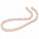 Natural Cultured Freshwater Pearl Beads Strands US-PEAR-R013-07-3