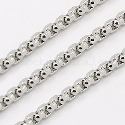 304 Stainless Steel Box Chains US-CHS-K001-37A