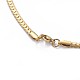 304 Stainless Steel Curb Chain Necklaces US-NJEW-F261-06G-2