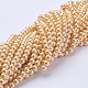Glass Pearl Beads Strands US-HY-6D-B62-3
