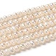 Natural Cultured Freshwater Pearl Beads Strands US-SPPA004Y-1-6