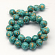 Dyed Synthetic Turquoise Round Bead Strands US-TURQ-Q100-01C-01-2