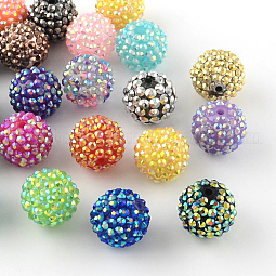 AB-Color Resin Rhinestone Beads US-RESI-S315-18x20-M
