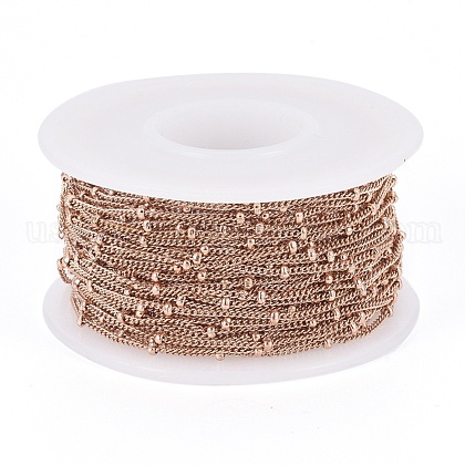 Ion Plating(IP) 304 Stainless Steel Curb Chains&nbsp;US-CHS-I003-A01-A-RG-2