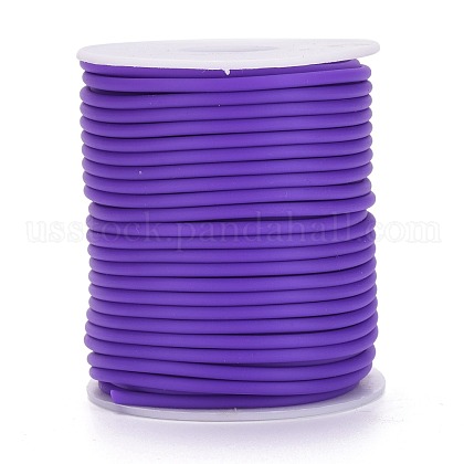 Hollow Pipe PVC Tubular Synthetic Rubber Cord US-RCOR-R007-3mm-18-1